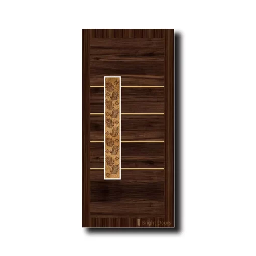 Brown Mahogany Door Design | GAA014
