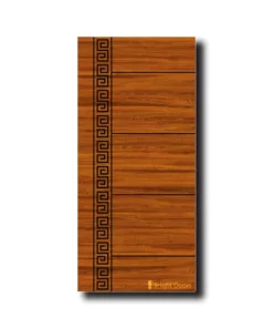 Sophisticated Greek Key Entry Door: Modern Elegance | GAA023