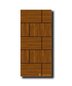 Burma Teak Grain Pattern Design Doors | GAA041