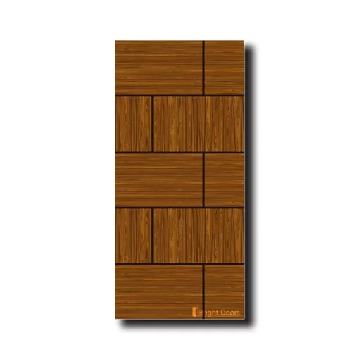 Burma Teak Grain Pattern Design Doors | GAA041