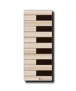 Piano Keyboard Design on WPC Doors | WAA045