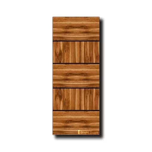 Enhance Your bathroom with Elegant Walnut-Inspired WPC Doors | WAA057