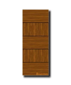 Burma Teak Design Five-Panel WPC Doors | WAA053