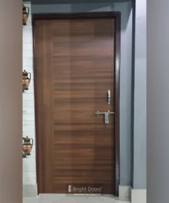 Alternative view of Sophisticated Wood-Grain Texture WPC Door | WAA054