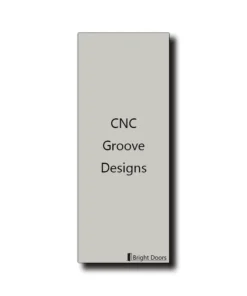 WPC Doors with Stunning CNC Groove Designs | WAA070