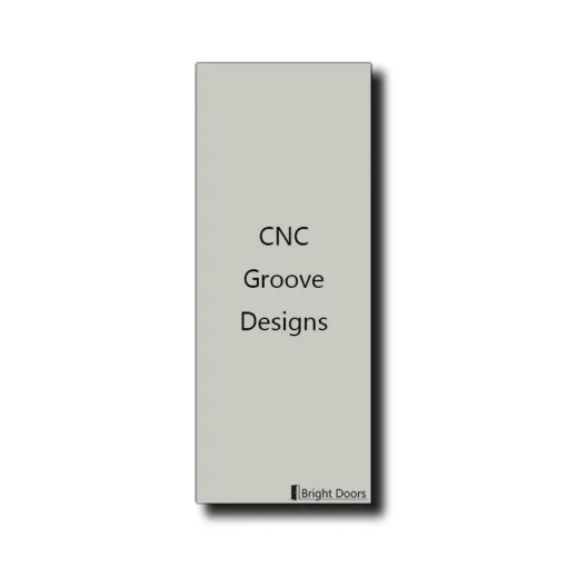 WPC Doors with Stunning CNC Groove Designs | WAA070