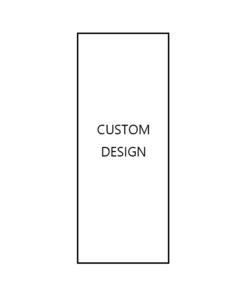 Custom WPC Doors with UV-Printed Design | WCD000
