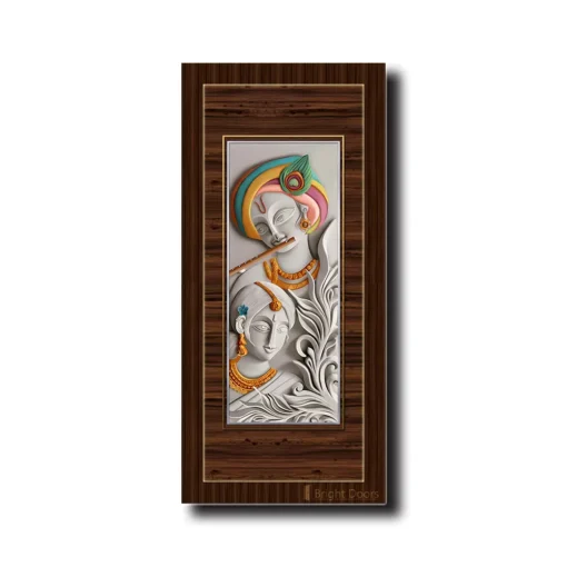 Radha Krishna Door Design | GAA016