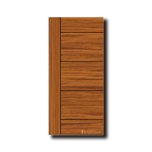 Captivating Symmetrical Door Design With Stunning Wood Grain Patterns | GAA020