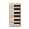 Piano Keyboard Design on Flush Doors | GAA045