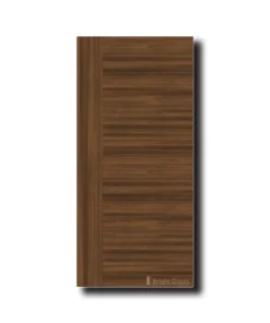 Sophisticated Wood-Grain Texture Bedroom Door | GAA054