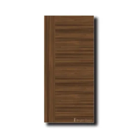 Sophisticated Wood-Grain Texture Bedroom Door | GAA054