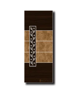 Zebrano Bantu UV-Printed WPC Bathroom Door | WAA005