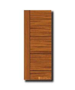 Captivating Symmetrical WPC Waterproof Door With Stunning Wood Grain Patterns | WAA020