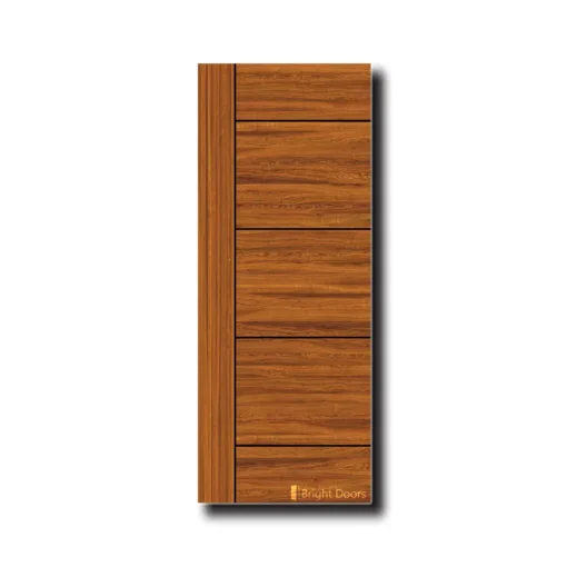 Captivating Symmetrical WPC Waterproof Door With Stunning Wood Grain Patterns | WAA020