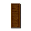 Walnut Wood-Style WPC Bathroom Door | WAA021