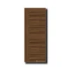 Sophisticated Wood-Grain Texture WPC Door | WAA054