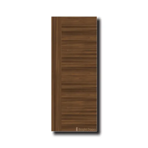 Sophisticated Wood-Grain Texture WPC Door | WAA054