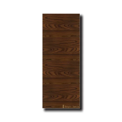 Walnut Design Bathroom Door | WAA060