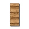 Teak-Inspired UV Printed WPC Doors | WAA061