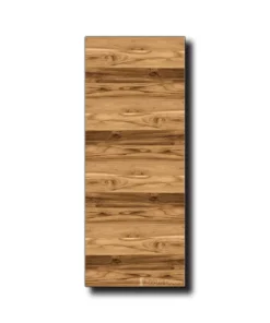 Teak-Inspired UV Printed WPC Doors | WAA061