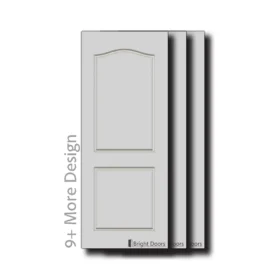 Elegant WPC Door with Intricate CNC Router Design | WAA071