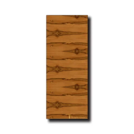 Luxurious Olive Wood Grain WPC Door Design | WAA072