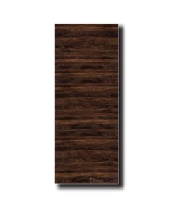 Luxurious Dark Walnut Grain WPC Door for Bathrooms | WAA073