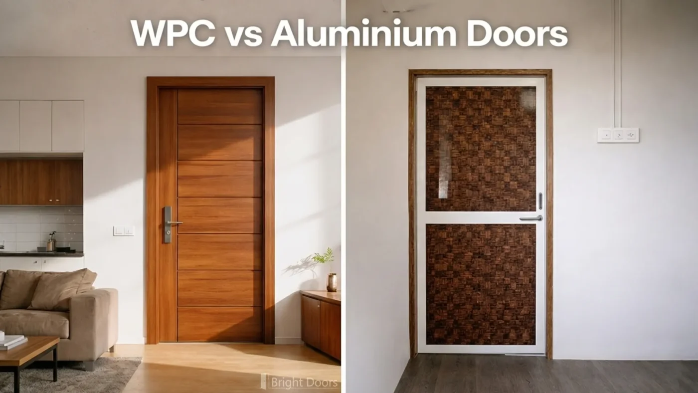WPC Doors vs Aluminium Doors